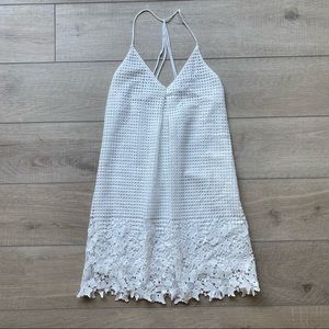ASTR THE LABEL white lacy dress